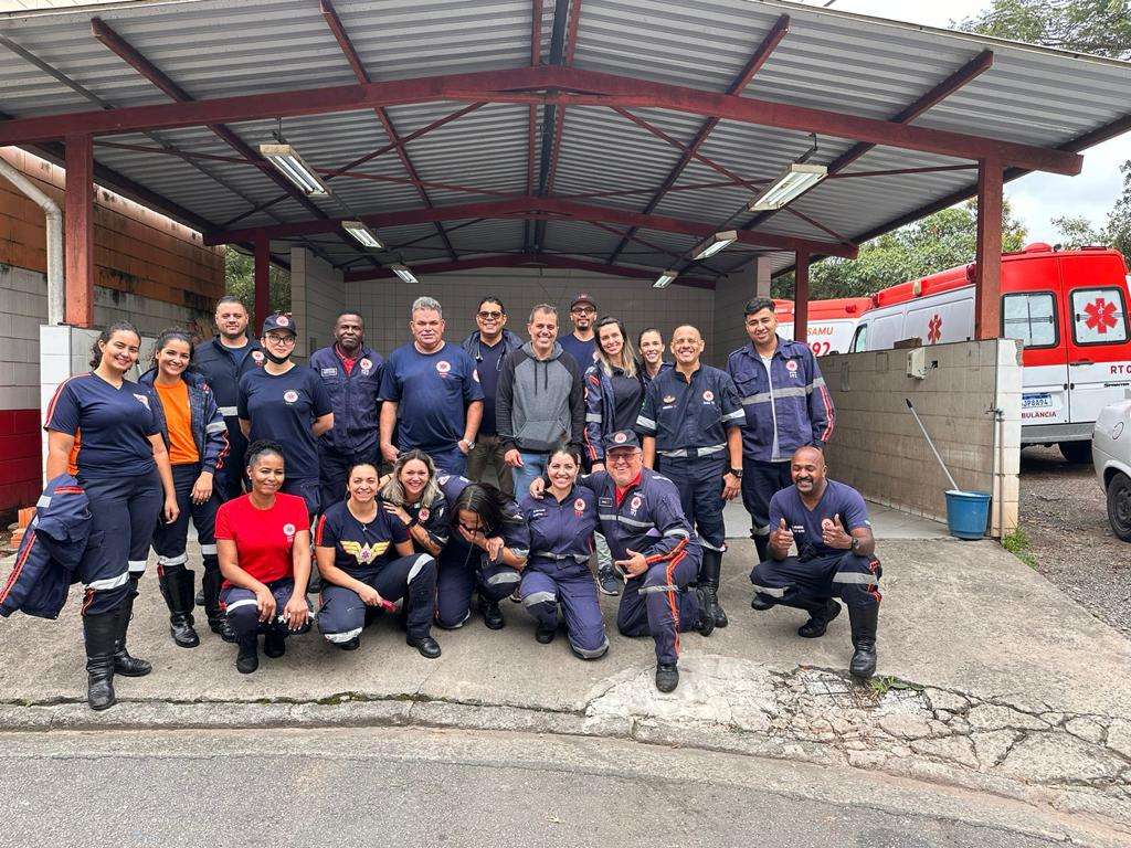 SAMU realiza treinamento para atender a múltiplas vítimas