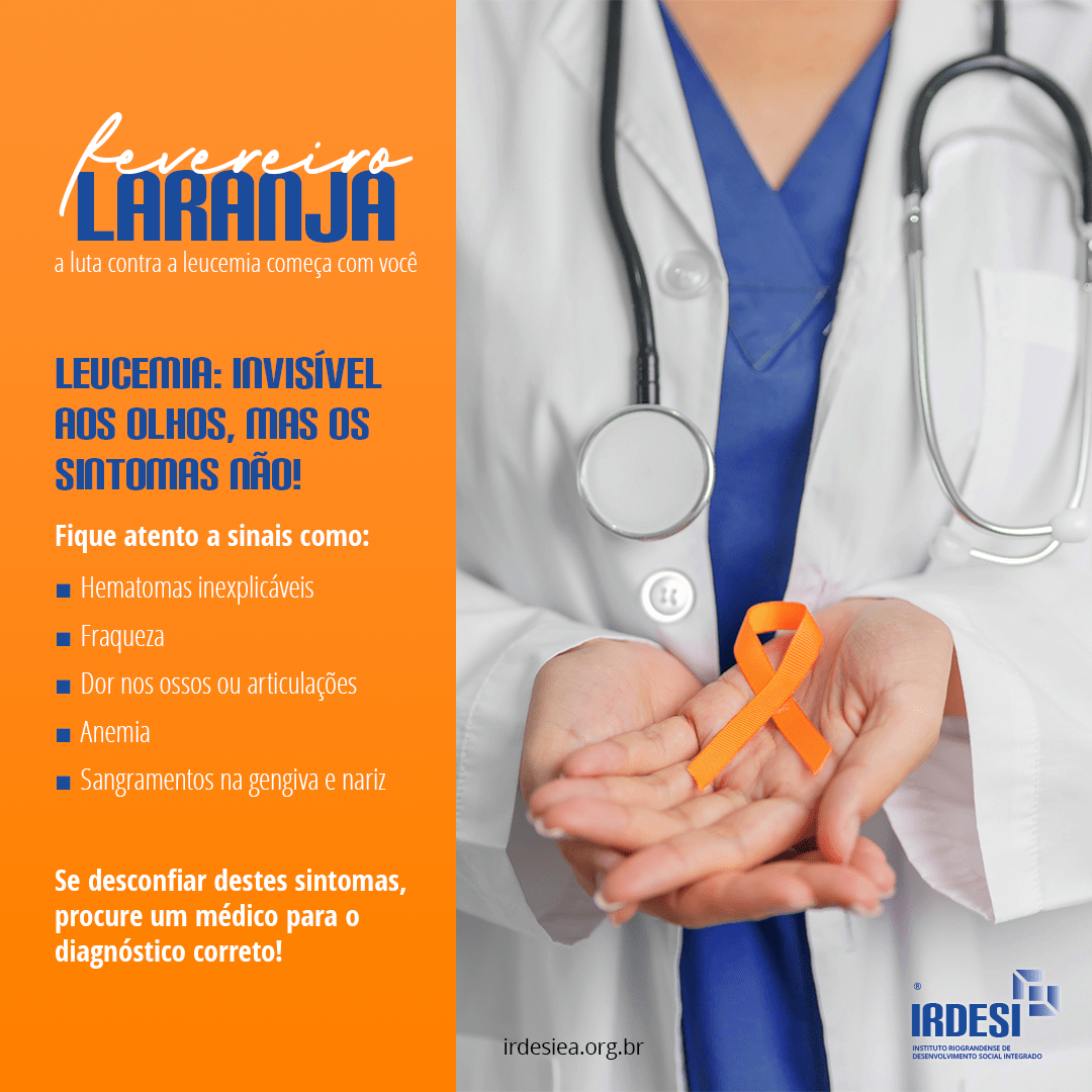 Fevereiro Laranja: A luta contra a leucemia começa com você