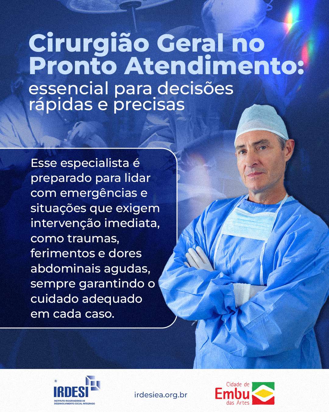 30 de Julho – Dia do Cirurgião Geral