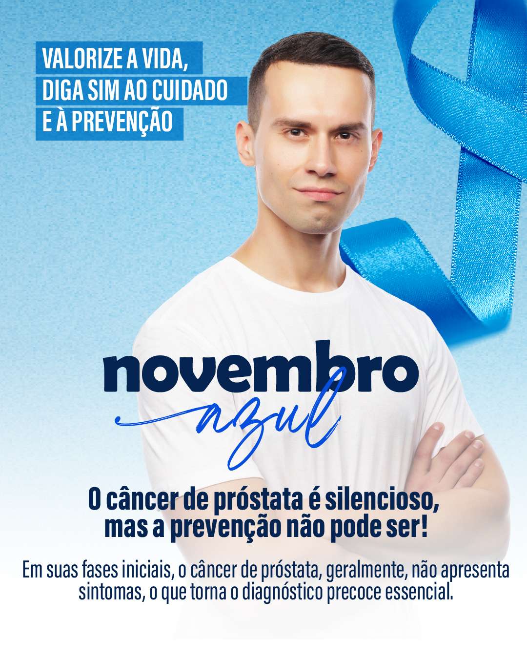 Novembro Azul: Valorize a vida com cuidado e prevenção