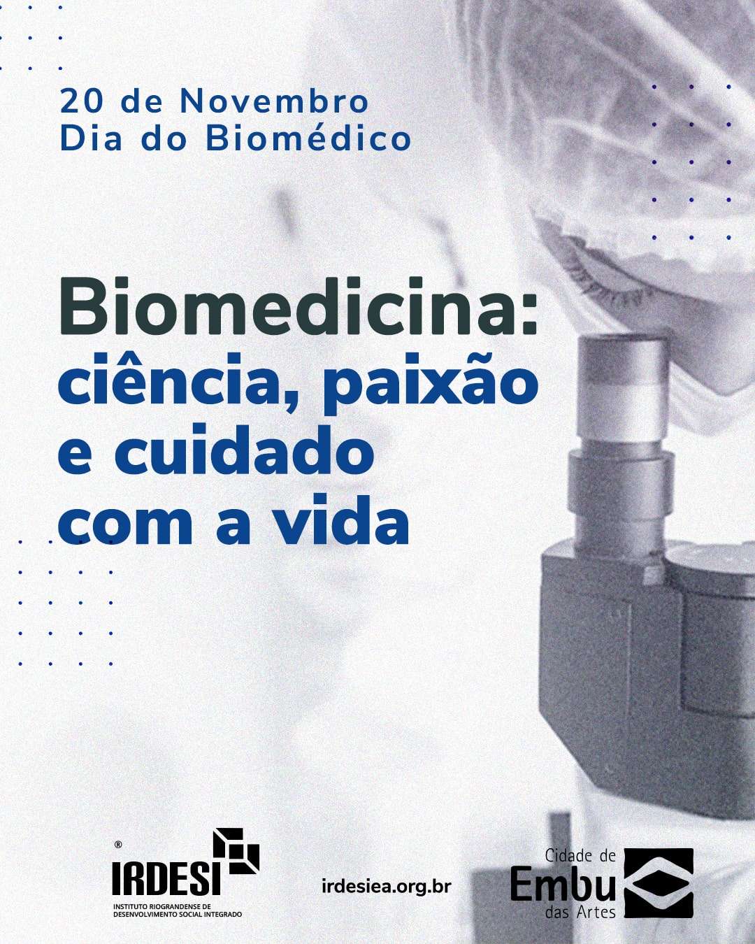 20 de Novembro – Dia do Biomédico